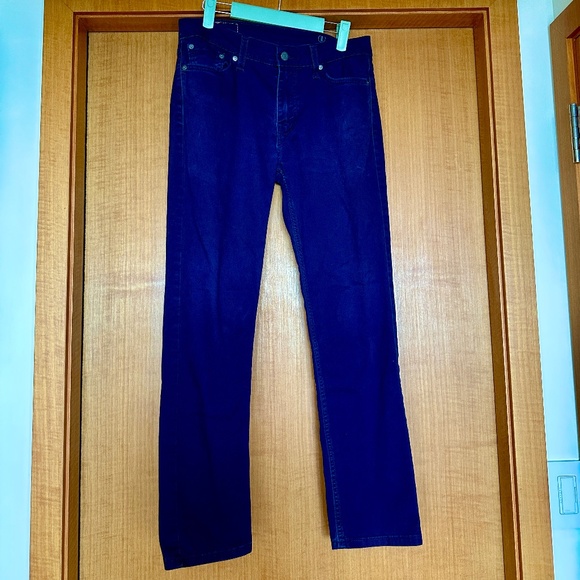 Levi's Men's Navy Blue 511 slim pants Size 30/30 - Picture 2 of 8